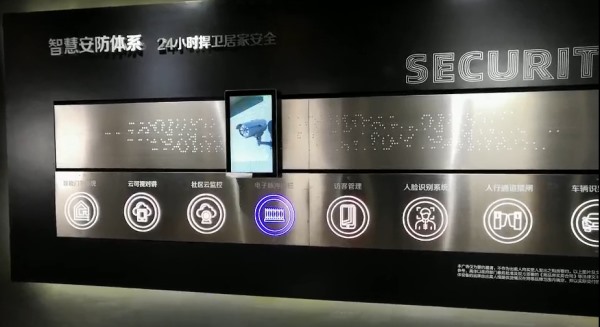 滑轨屏_橱窗式